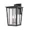 Z-Lite Seoul 2 Light Outdoor Wall Sconce, Oil Rubbed Bronze & Clear 571B-ORB - alternate 1